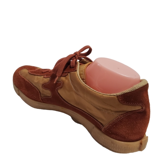 Famolare 1970s Famolare Brown Suede Sneakers Shoes 11 M - Picture 7 of 13